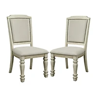Furniture of America™ Orchard 2-pc. Upholstered Dining Chair