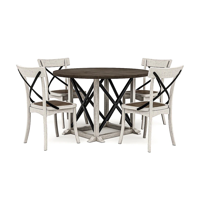 Furniture of America™ Voica 5-pc. Round Dining Set