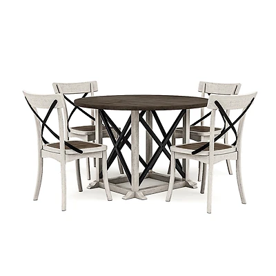 Furniture of America™ Voica 5-pc. Round Dining Set