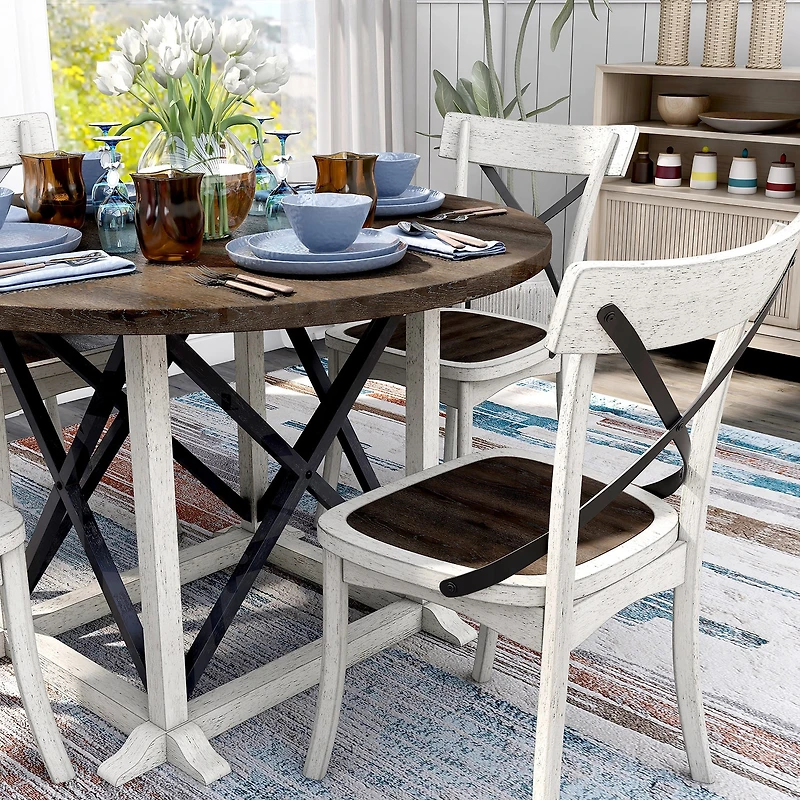 Furniture of America™ Voica 5-pc. Round Dining Set