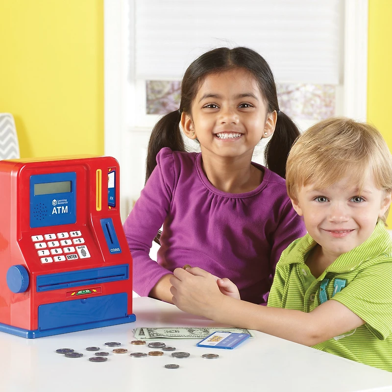 Learning Resources Pretend And Play® Teaching Atm Bank Electronic Learning