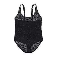 Curvy Couture No Show Lace Bodysuit- 1604