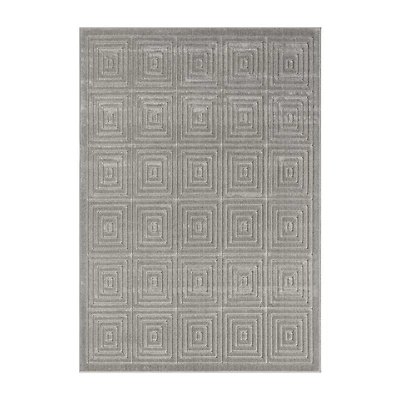 Alina Ely Geometric Indoor Outdoor Rectangular Area Rug
