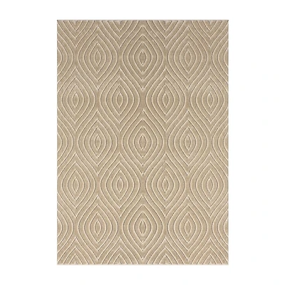 Alina Mich Abstract Indoor Outdoor Rectangular Area Rug