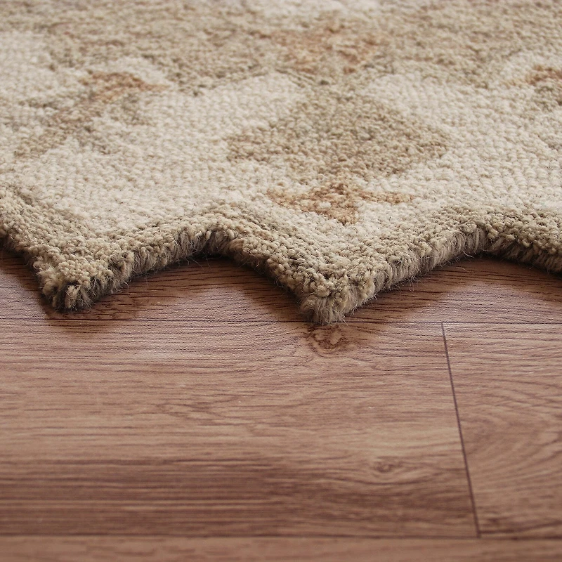 Beatrice Avril Medallion Hand Tufted 3' X 3' Indoor Star Accent Rug