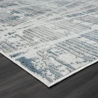 Calixta Iris Abstract Stain Resistant Indoor Rectangular Area Rug