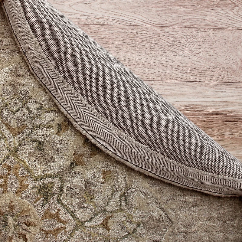 Sindy Deen Medallion Hand Tufted Indoor Round Area Rug