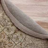 Sindy Deen Medallion Hand Tufted Indoor Round Area Rug