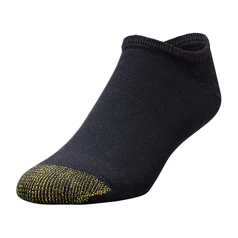 Gold Toe Athletic Sport Mens Multi-Pack 6 Pair Big and Tall No Show Socks