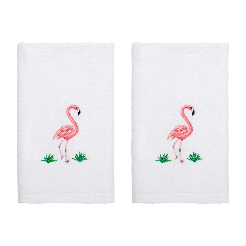 Avanti Flamingo Paradise 2-pc. Fingertip Towel