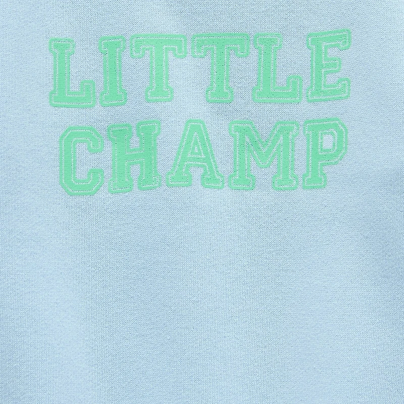 Okie Dokie Baby Boys Round Neck Fleece Long Sleeve Sweatshirt