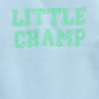 Okie Dokie Baby Boys Round Neck Fleece Long Sleeve Sweatshirt