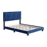 Patrice Upholstered Wooden Bed