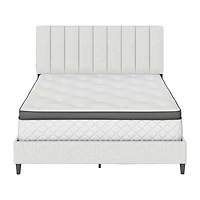 Lenora Upholstered Wooden Bed