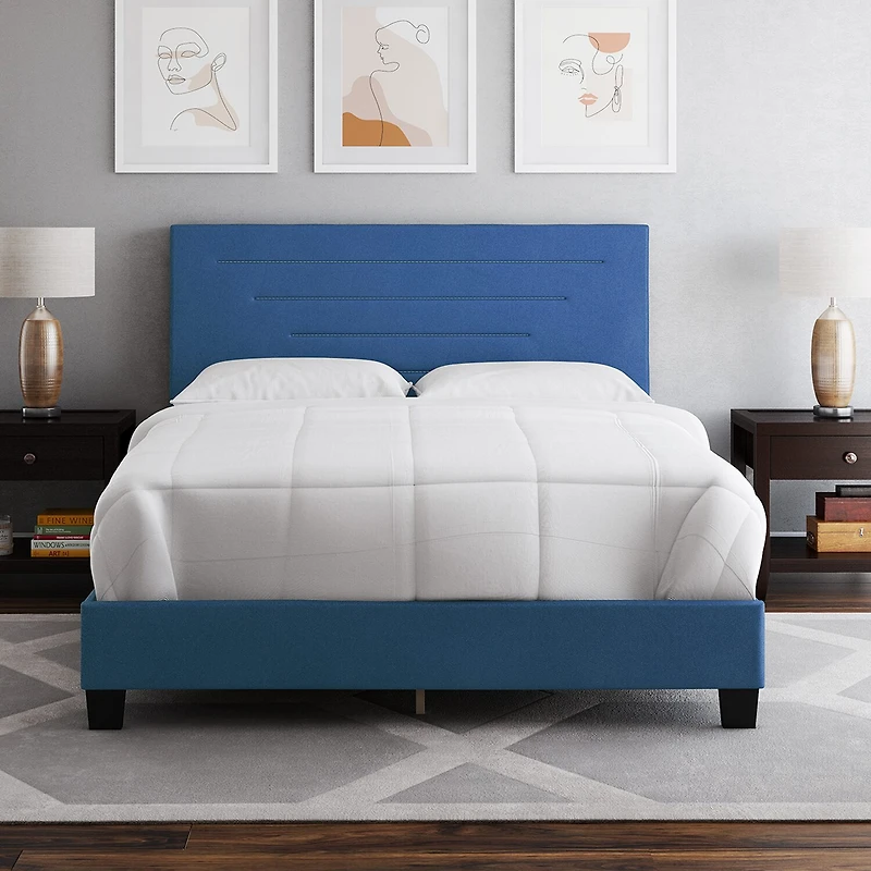 Lilliana Wooden Platform Bed