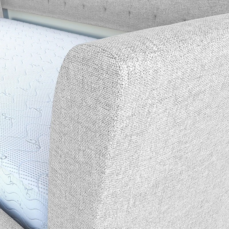 Nellie Upholstered Wooden Daybed