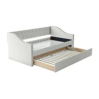 Mia Upholstered Wooden Daybed
