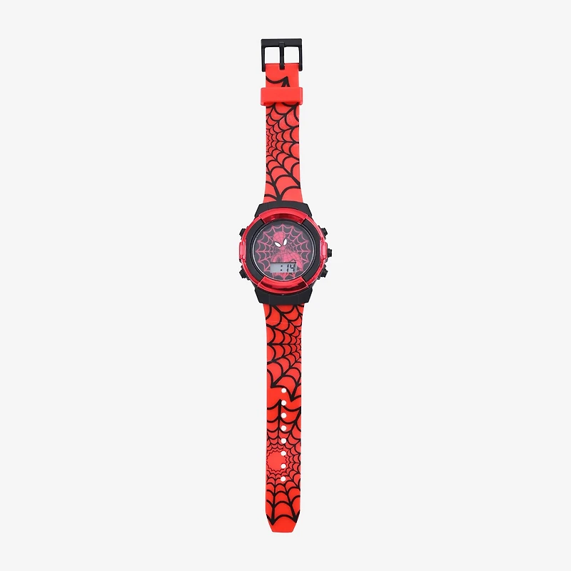 Spiderman Girls Digital Multicolor 2-pc. Watch Boxed Set Spd40125