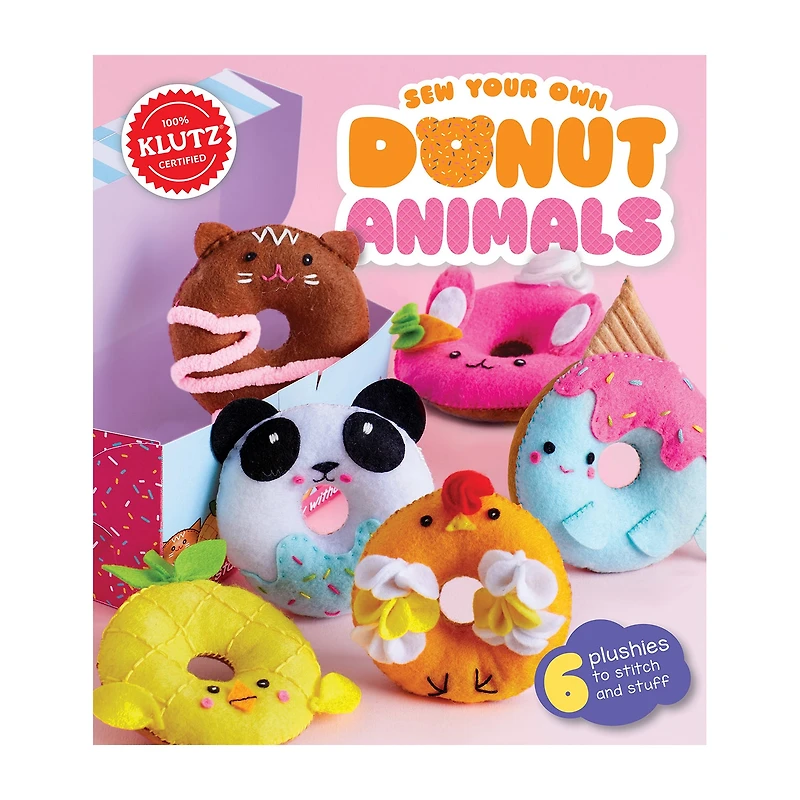 Klutz Sew Your Own Donut Animals Sewing Kit