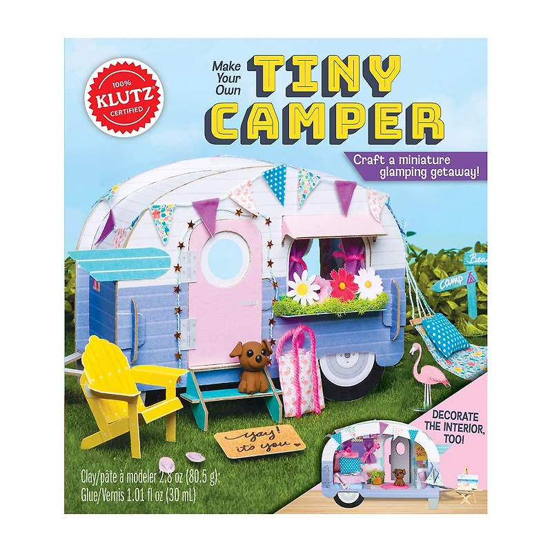 Klutz Make Your Own Tiny Camper Craft Kit