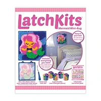 Latchkits Mermaid Mini-Rug Craft Kit