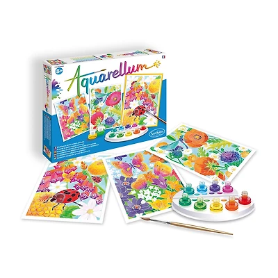 Sentosphere Usa Aquarellum Large - In The Flowers Painting Kit