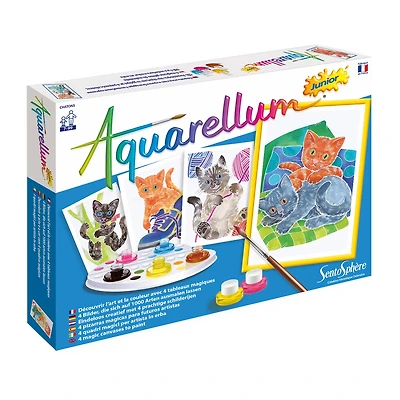 Sentosphere Usa Aquarellum Junior - Kittens Painting Kit