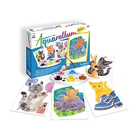 Sentosphere Usa Aquarellum Junior - Kittens Painting Kit