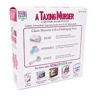 Areyougame.Com A Taxing Murder Classic Mystery Jigsaw Puzzle: 1000 Pcs 1000-pc. Puzzle