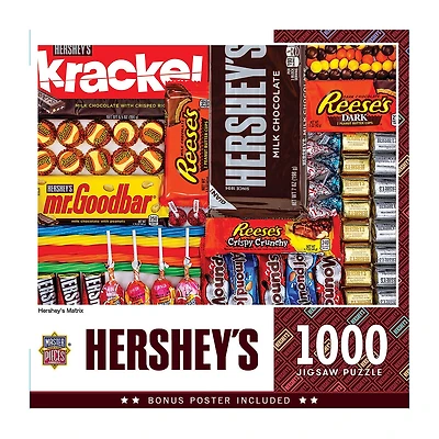 Masterpieces Puzzles Hershey'S Matrix: 1000 Pcs 1000-pc. Puzzle