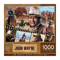 Masterpieces Puzzles John Wayne - Legend Of The Silver Screen Puzzle: 1000 Pcs 1000-pc. Puzzle