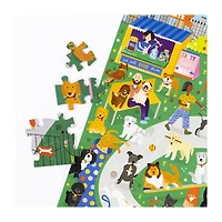 Professor Puzzle Cat Cafe & Dog Park Double-Sided  500 Pcs 500-pc. Puzzle