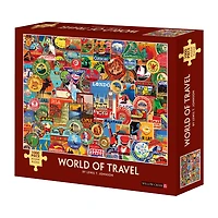 Willow Creek Press Lewis T. Johnson - World Of Travel: 1000 Pcs 1000-pc. Puzzle