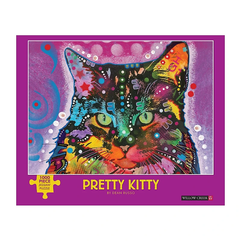 Willow Creek Press Dean Russo - Pretty Kitty: 1000 Pcs 1000-pc. Puzzle