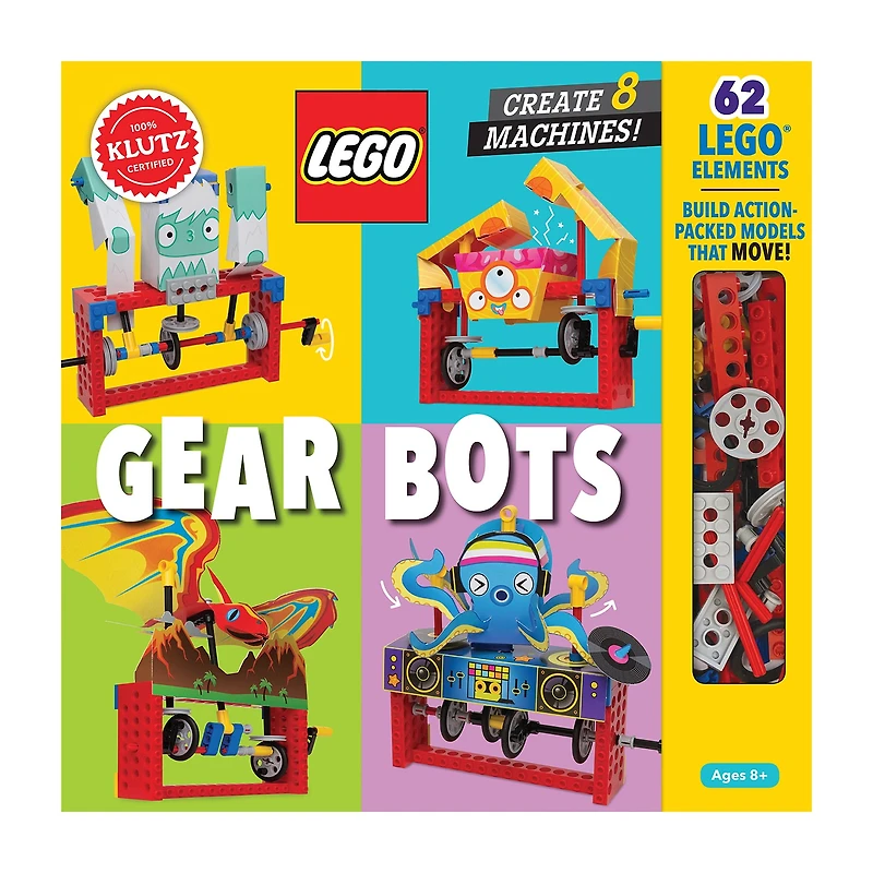 Klutz Creator Lego Gear Bots Building Set