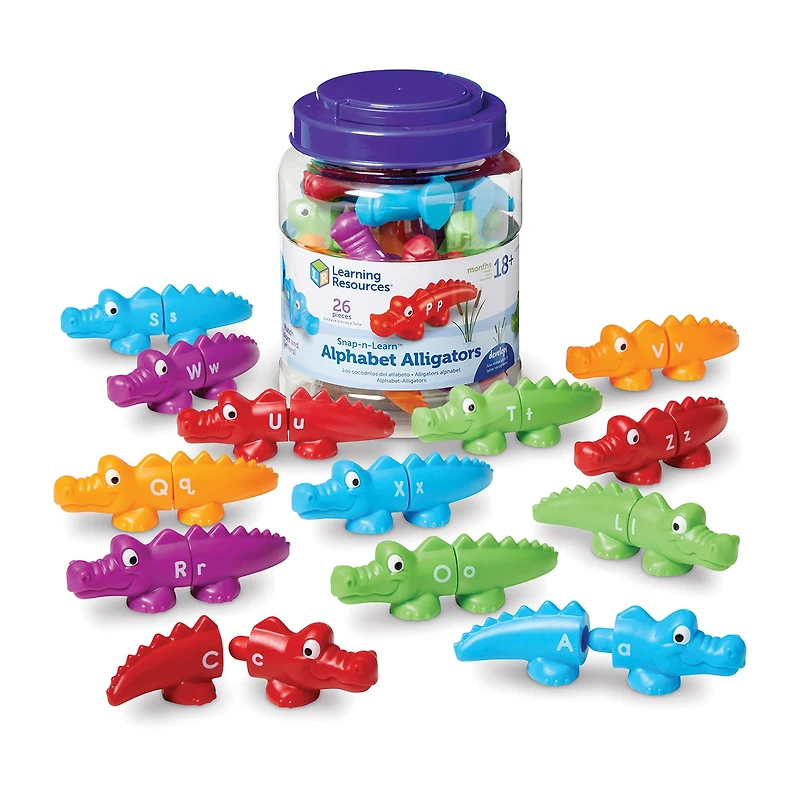 Learning Resources Snap-N-Learnãƒâ‚™ Alphabet Alligators