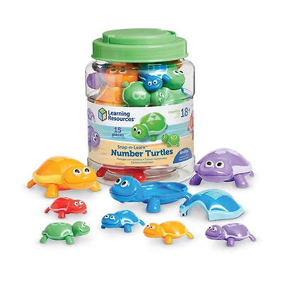 Learning Resources Snap-N-Learnã‚™ Number Turtles