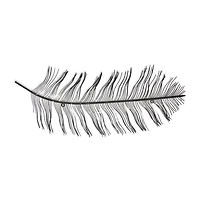 Peacock Feather Decor Animals Metal Wall Art