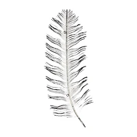 Peacock Feather Decor Animals Metal Wall Art