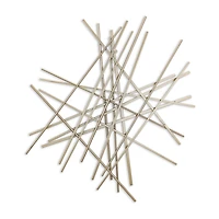 Cheungs Avalon Gold Abstract Décor Metal Wall Art