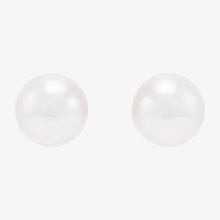 Certified Sofia™ Cultured Freshwater Pearl 5-5.5mm 10K Gold Stud Earrings