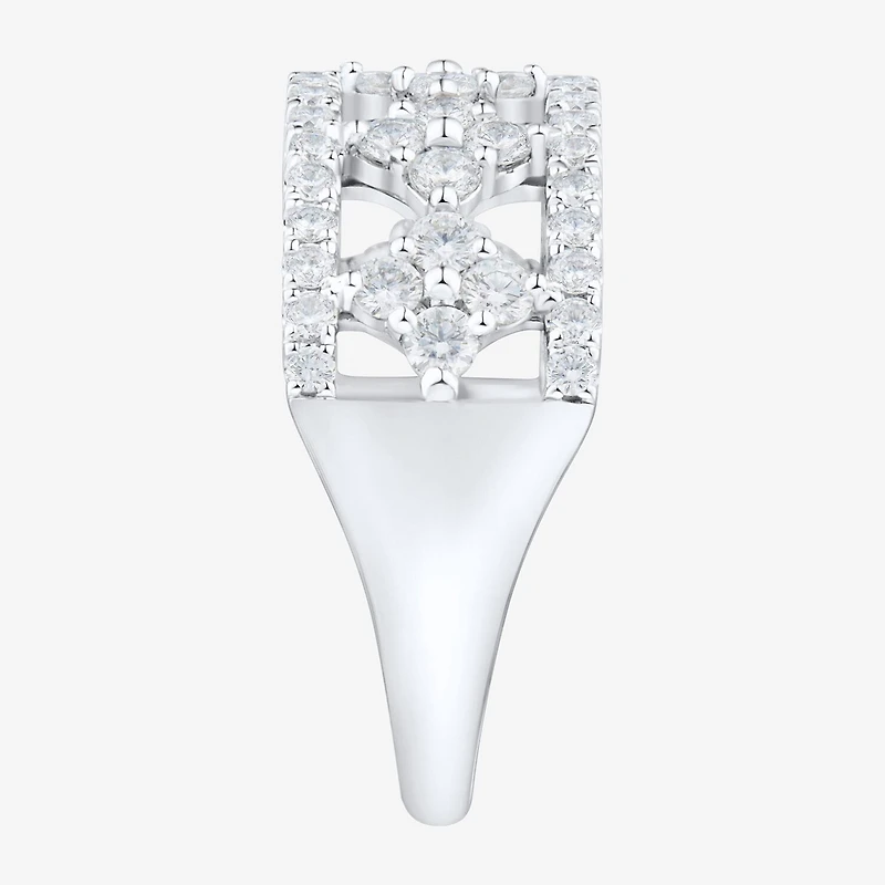 (Si1-Si2/ H-I) Womens 1 CT. T.W. Lab Grown White Diamond 10K Gold Band