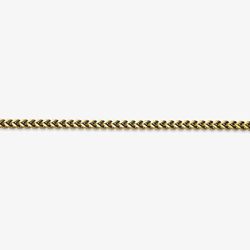 Mens Stainless Steel 4mm Foxtail Chain Necklace