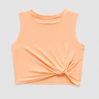 Xersion Little & Big Kid Girls Crew Neck Sleeveless Active Tank Top