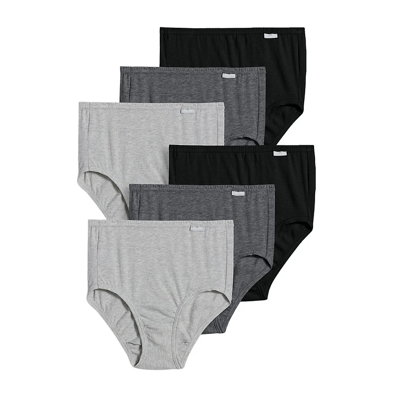 Elance® Cotton Brief - 6 Pack 6193