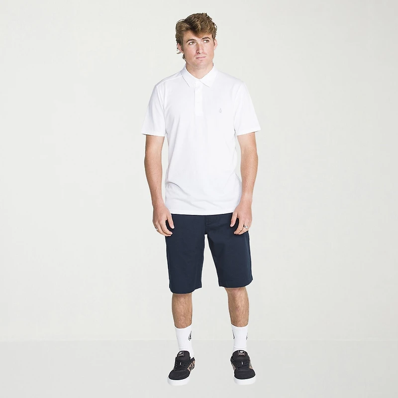VOLCOM Mens Regular Fit Short Sleeve Polo Shirt