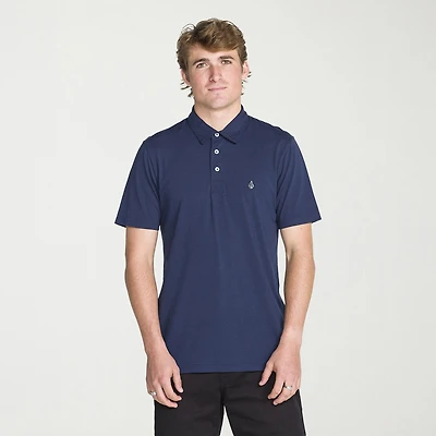 VOLCOM Mens Regular Fit Short Sleeve Polo Shirt