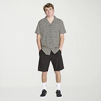 VOLCOM Mens Short Sleeve Regular Fit Button-Down Shirt