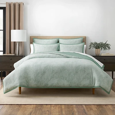 Fieldcrest Botanical Jade 3-pc. Comforter Set