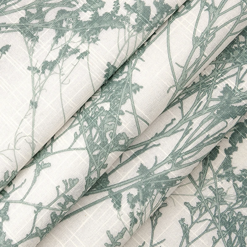 Fieldcrest Arden Botanical Grommet Top Sheer Single Curtain Panel